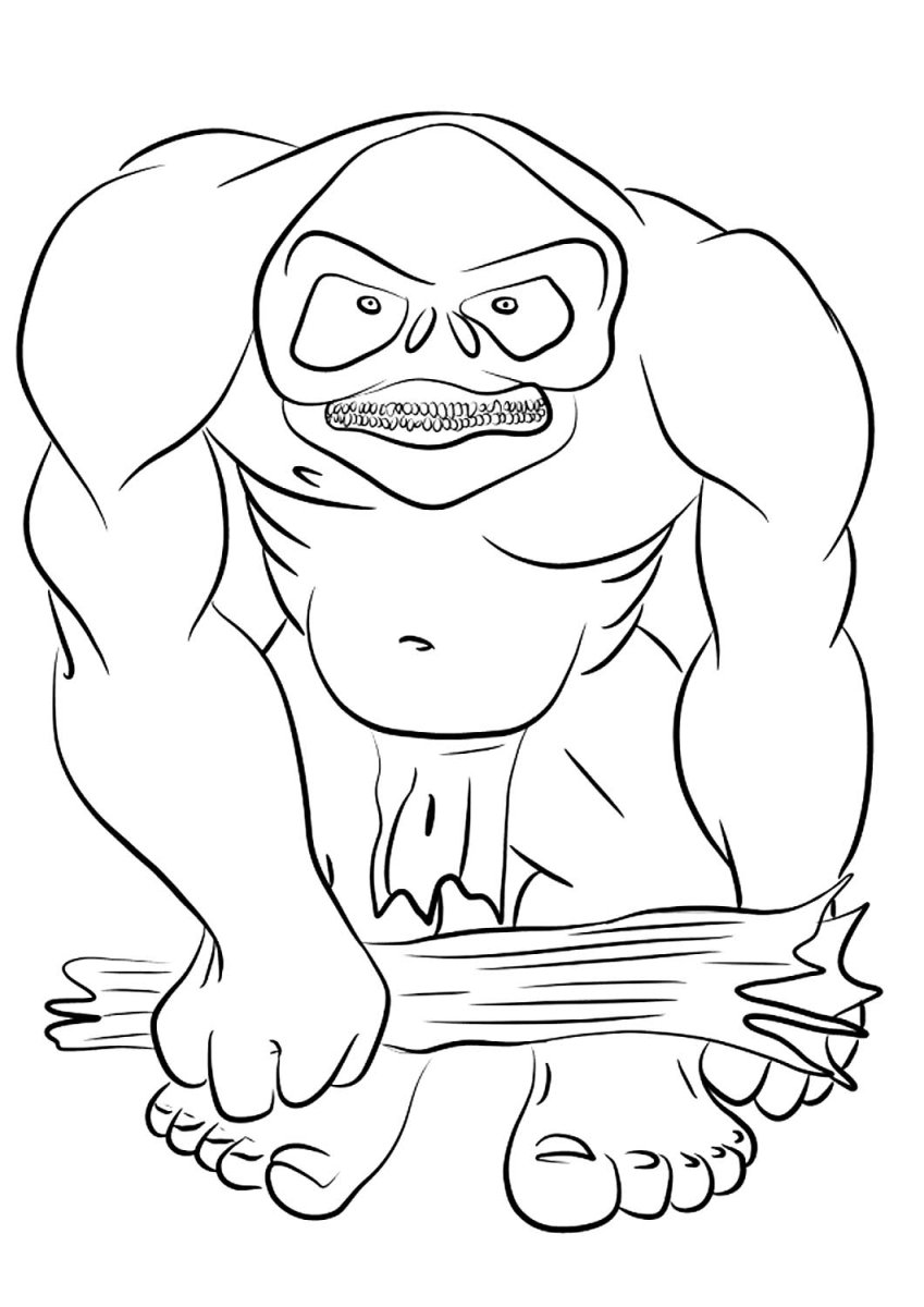 Великан трафарет маленький Формат