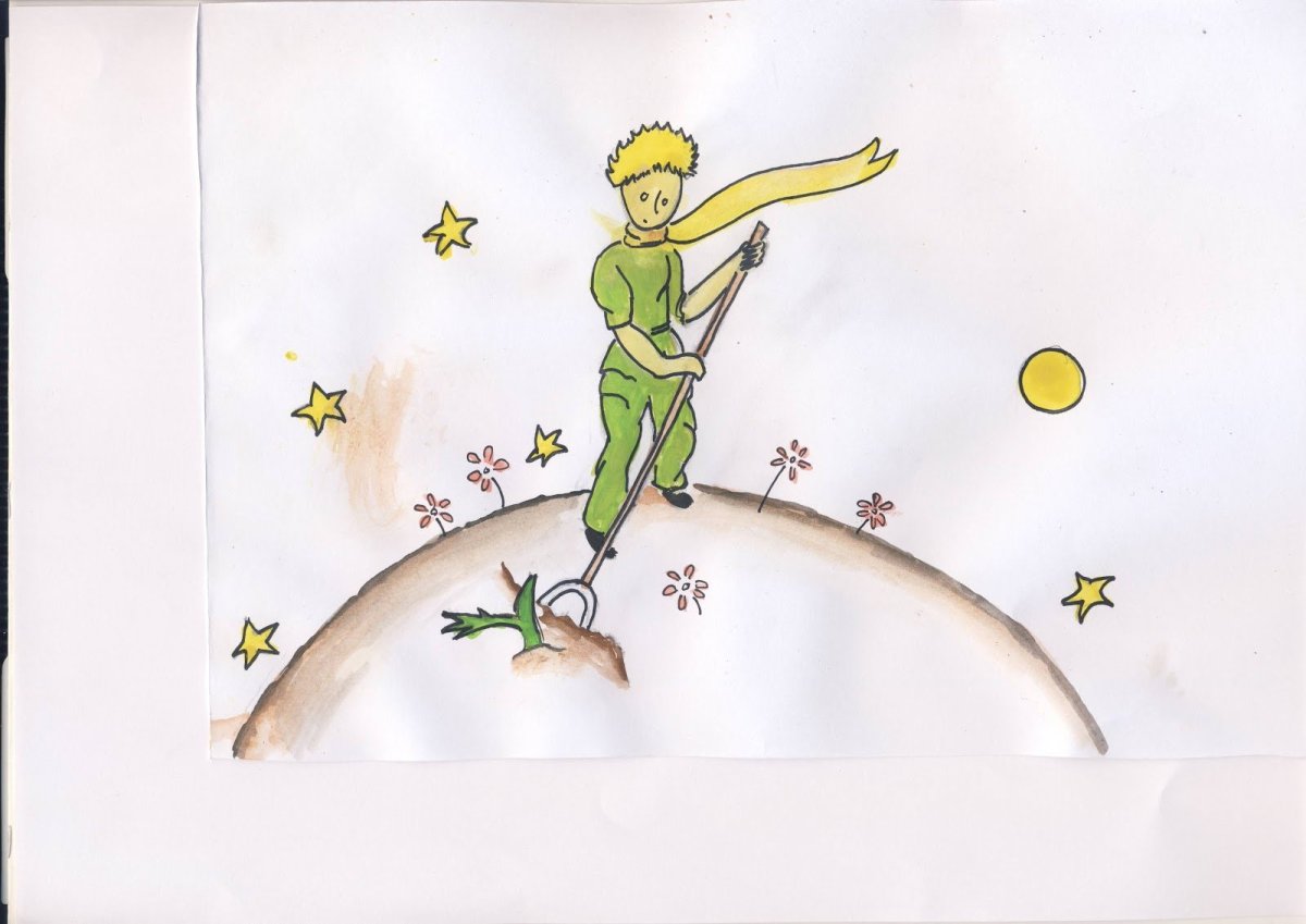 Экзюпери маленький принц Планета