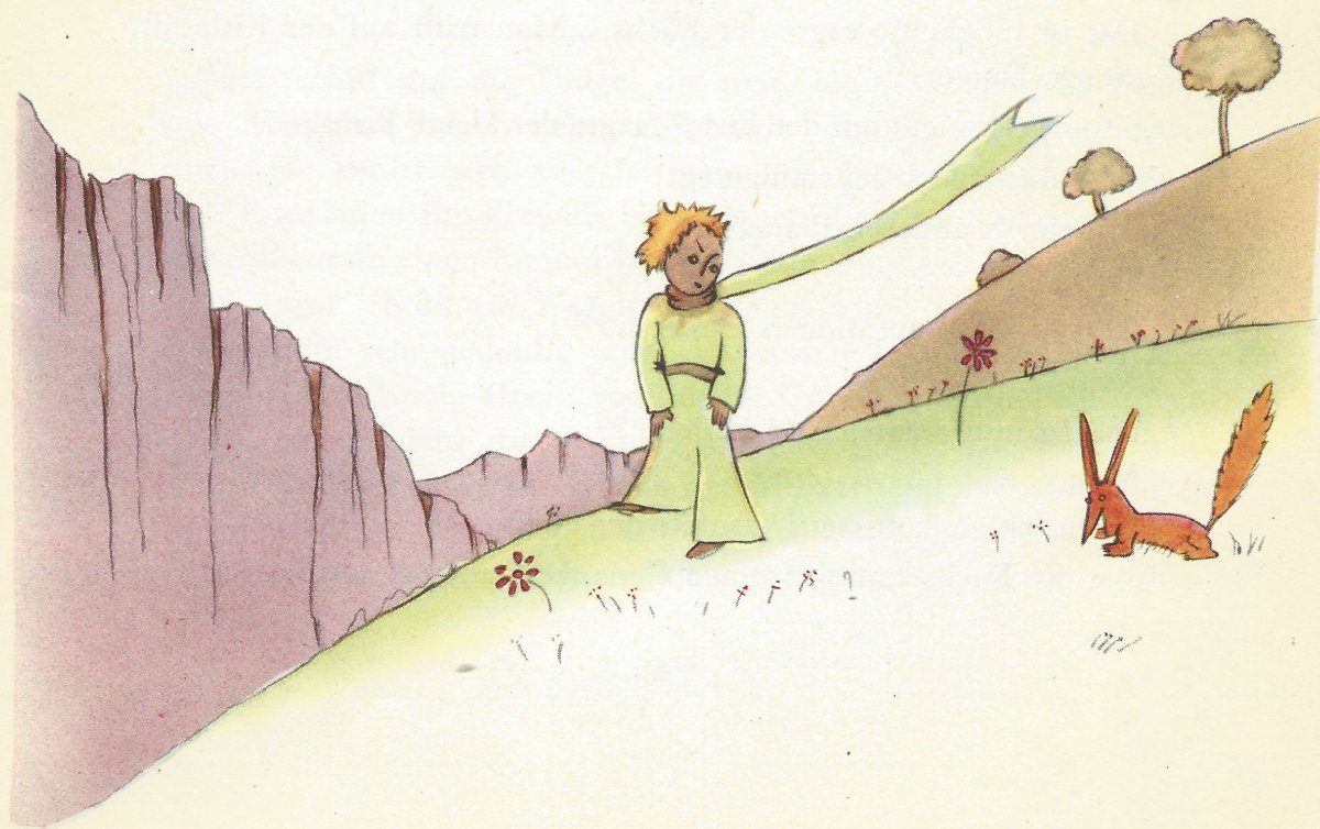 Антуан де сент-Экзюпери маленький принц Лис