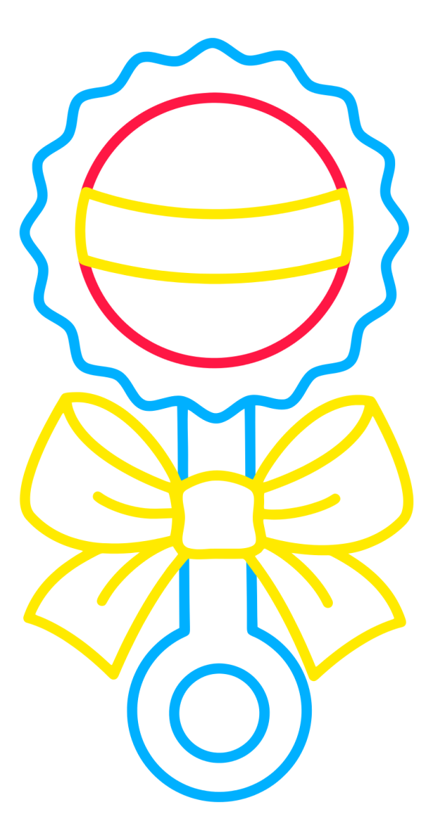 Погремушка вектор