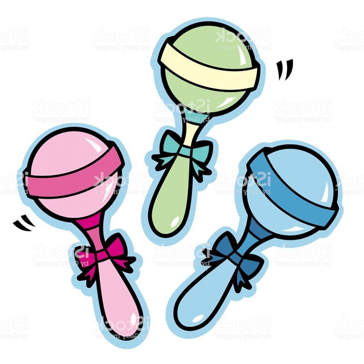 Трафарет младенца