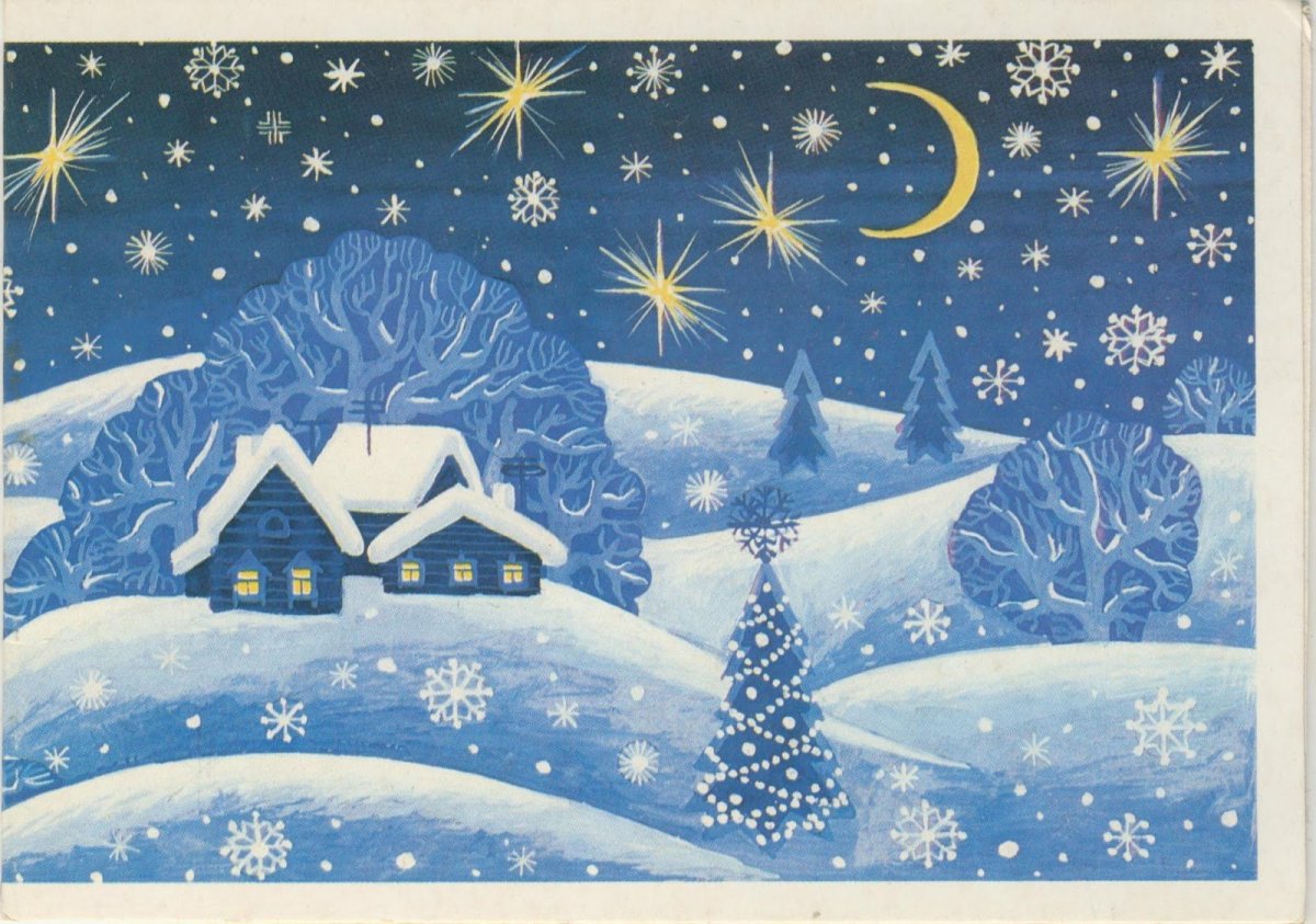 Новогодние иллюстрации Марины Федотовой