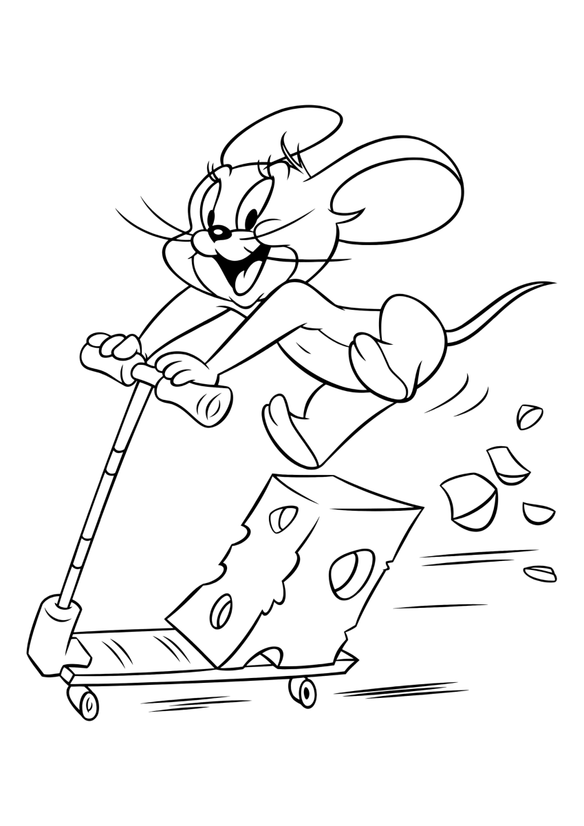 Кот леопольд и мыши раскраска