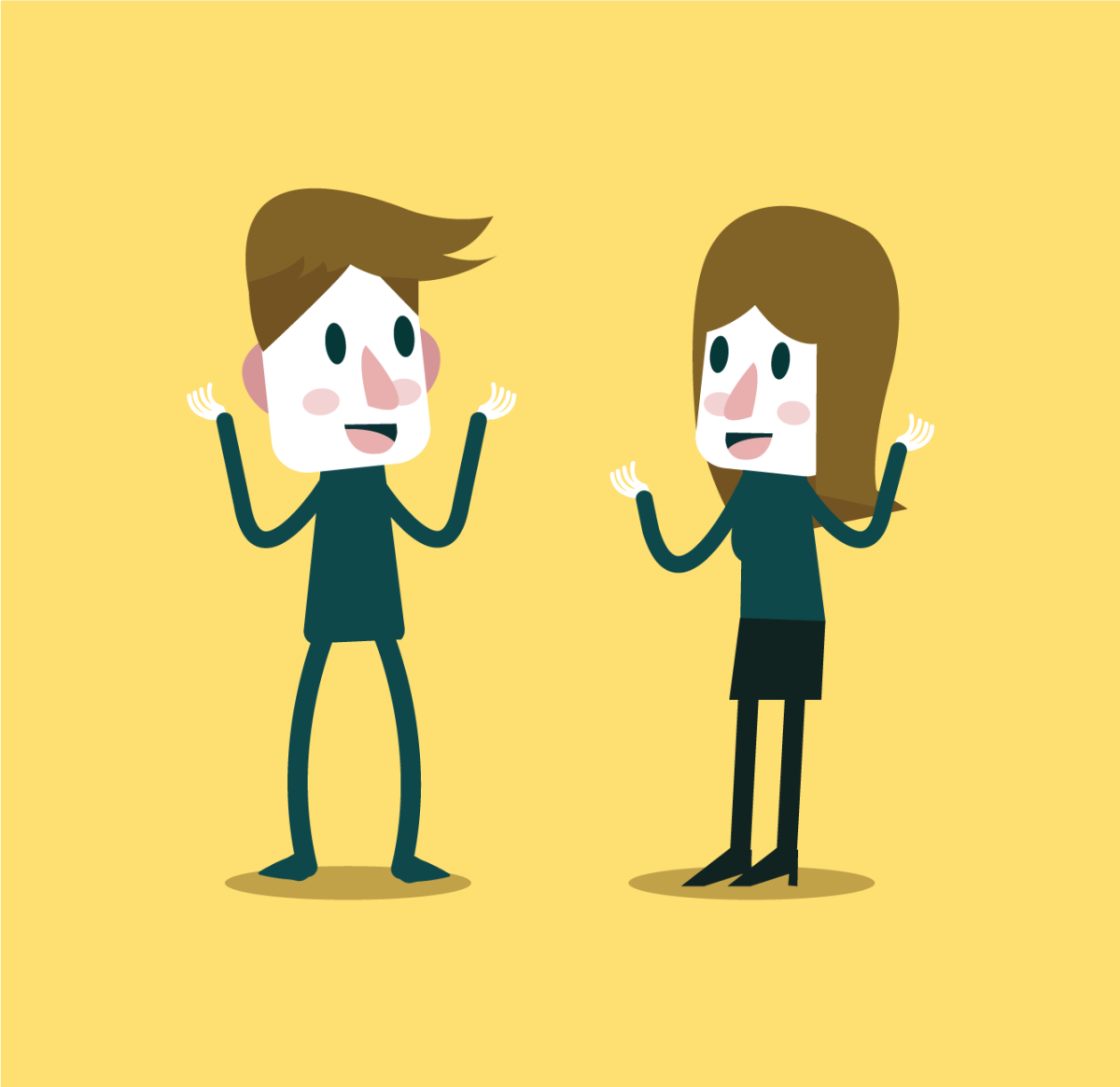 Разговор рисунок