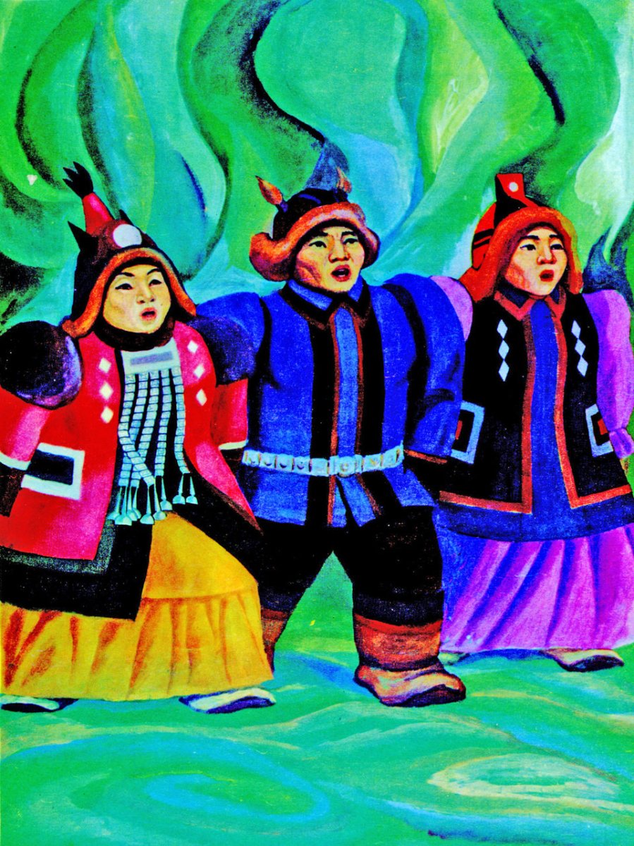 Иллюстрации олонхо