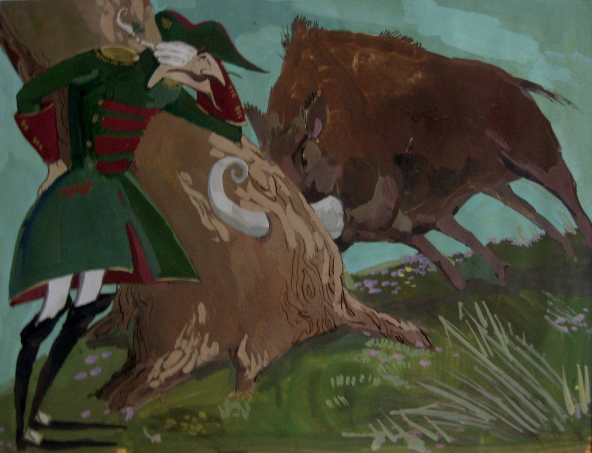 Гюстав Доре Барон Мюнхгаузен