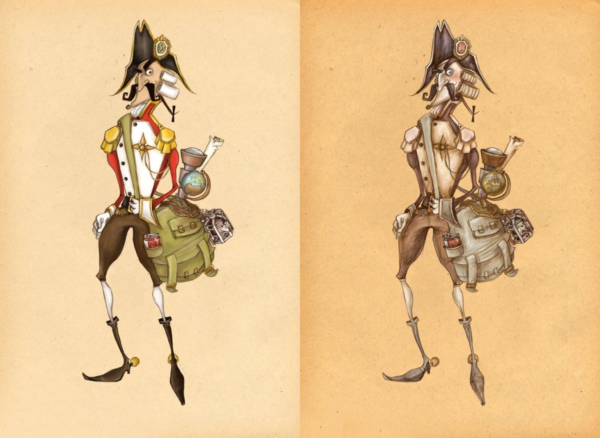 Иллюстрации для барона Мюнхаузена