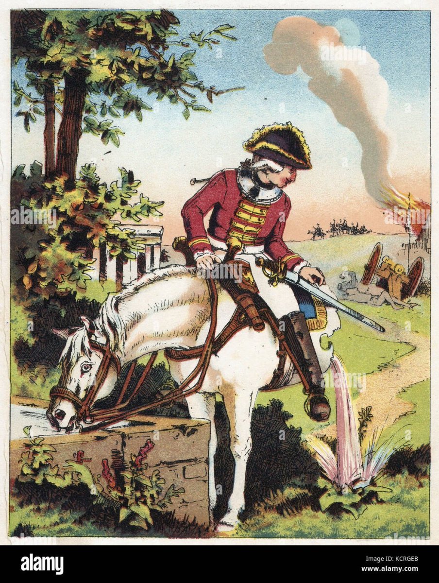 Барон Мюнхгаузен удивительная охота