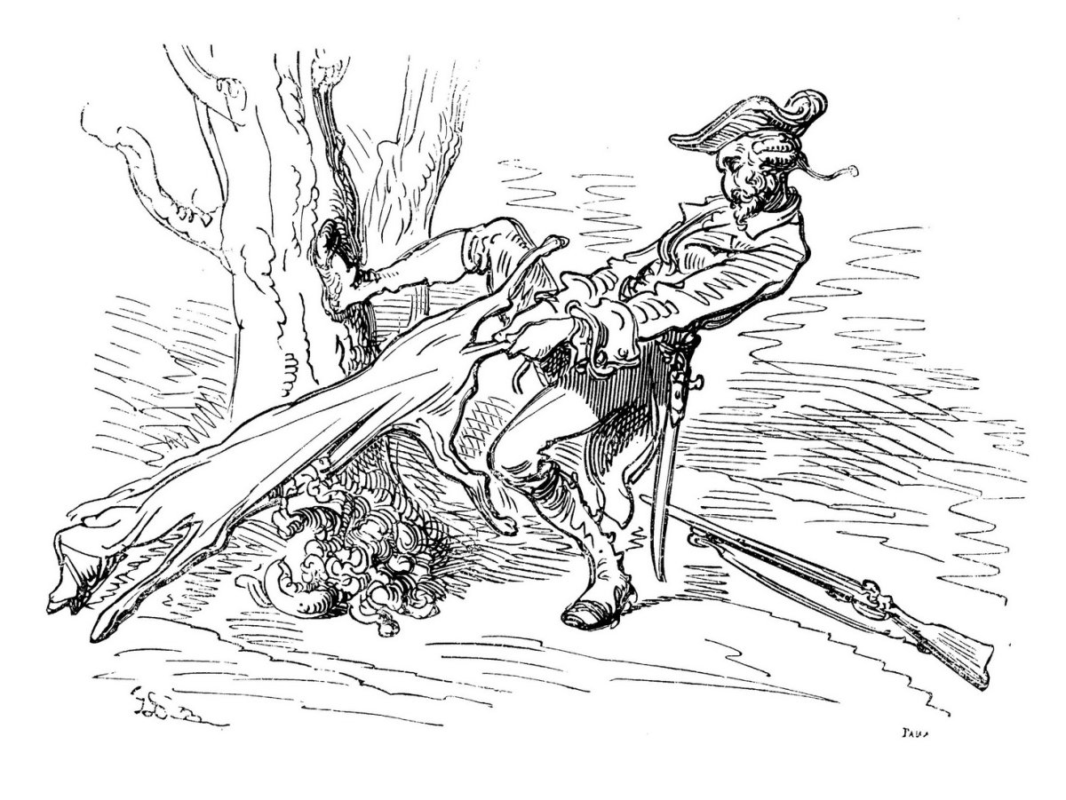 Портрет барона Мюнхаузена