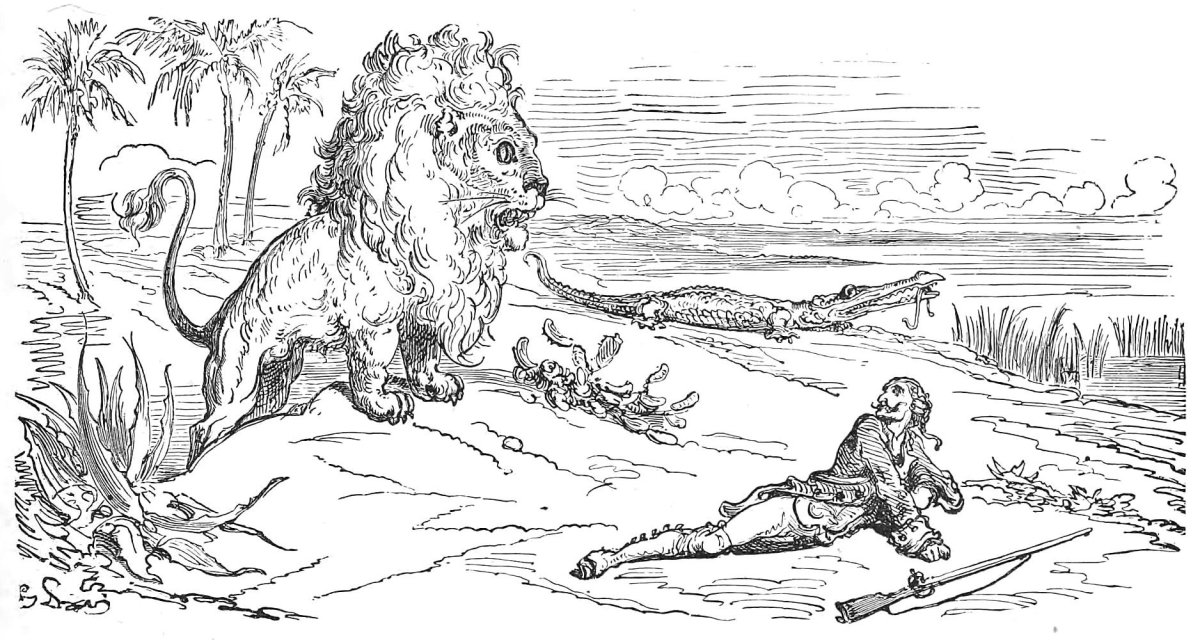 Приключения барона Мюнхаузена иллюстрации Султан