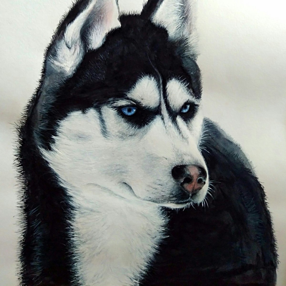 Картина хаски