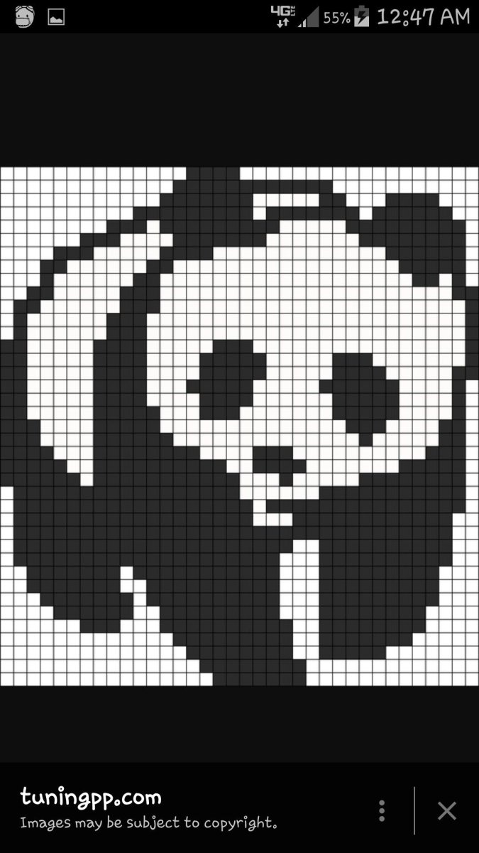 Рисунки в клетку