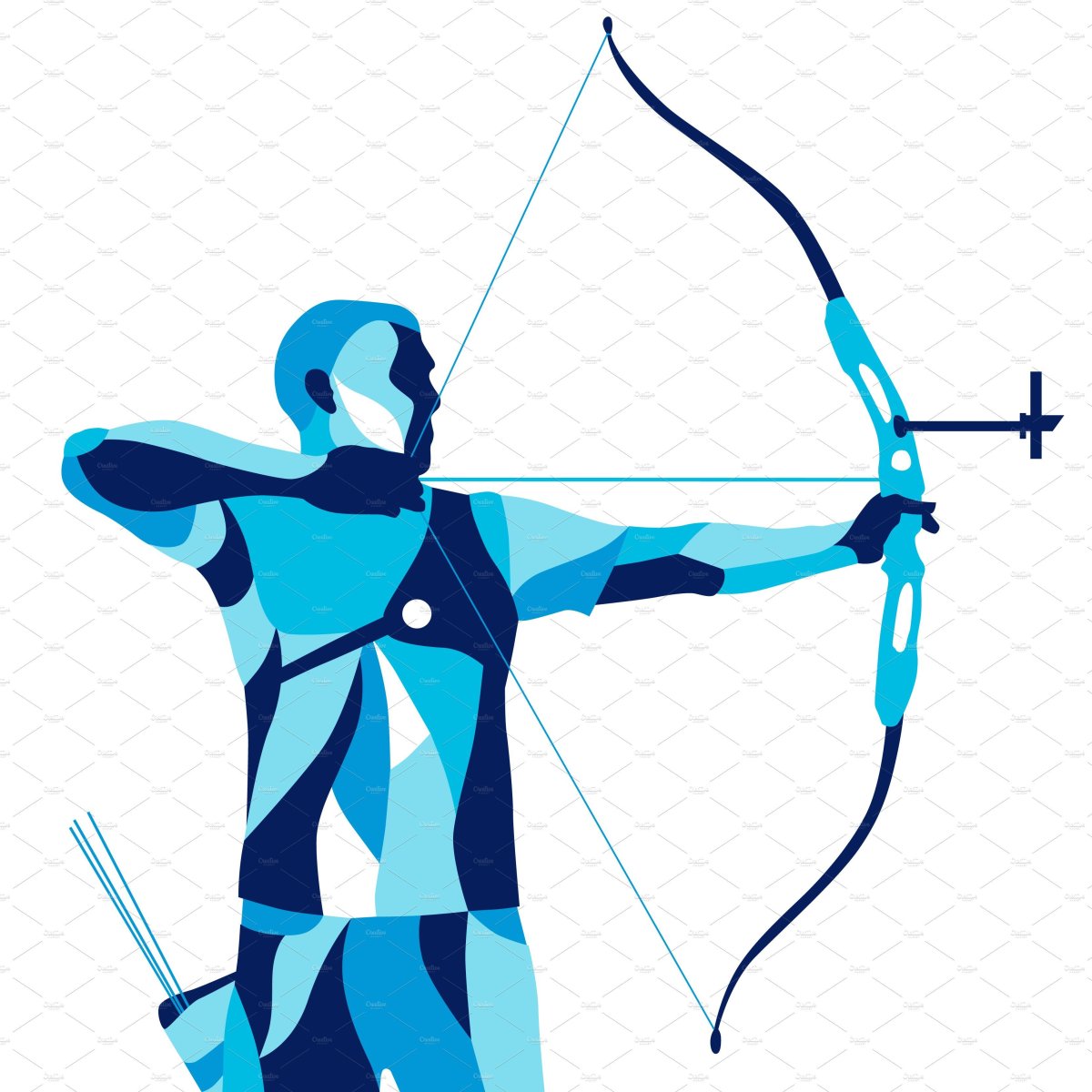 Стилизованный лучник