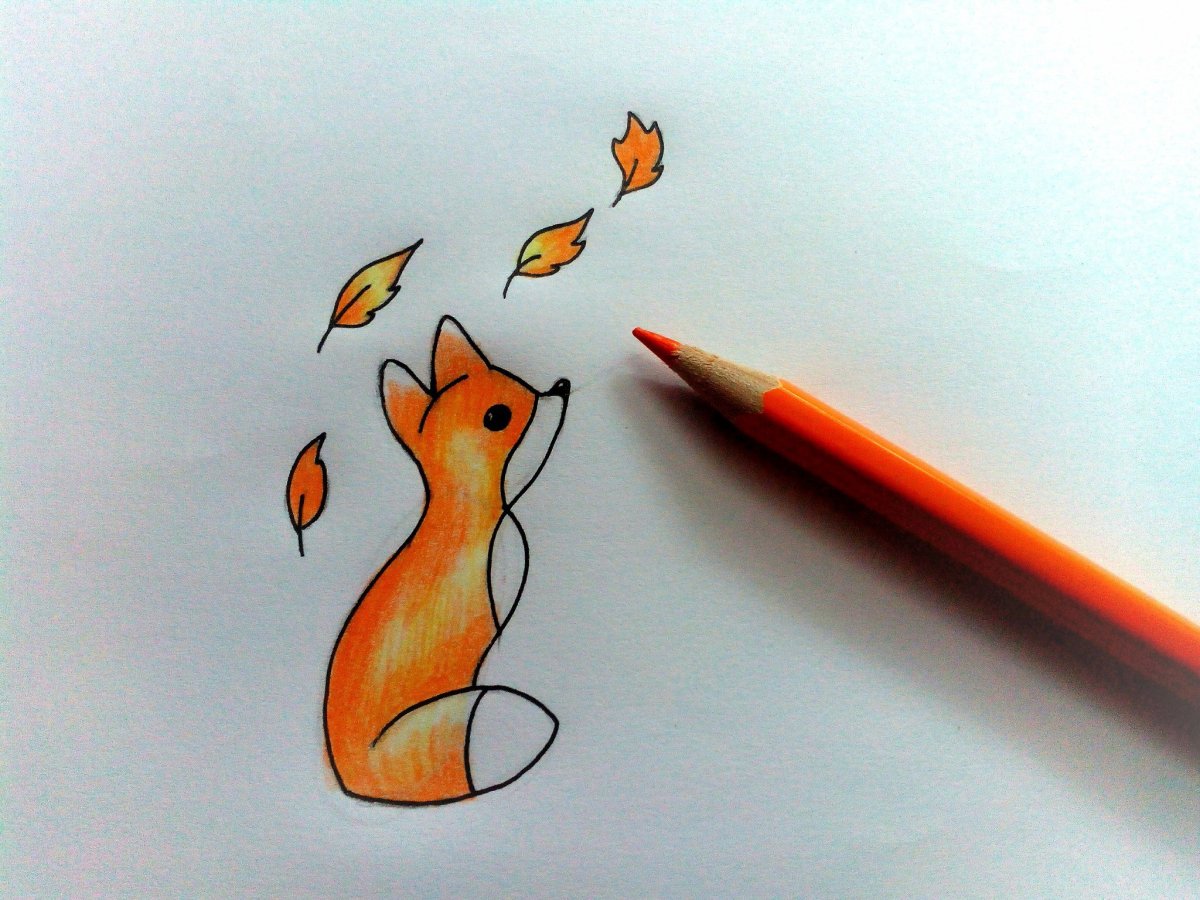 Рисунки ручкой легкие