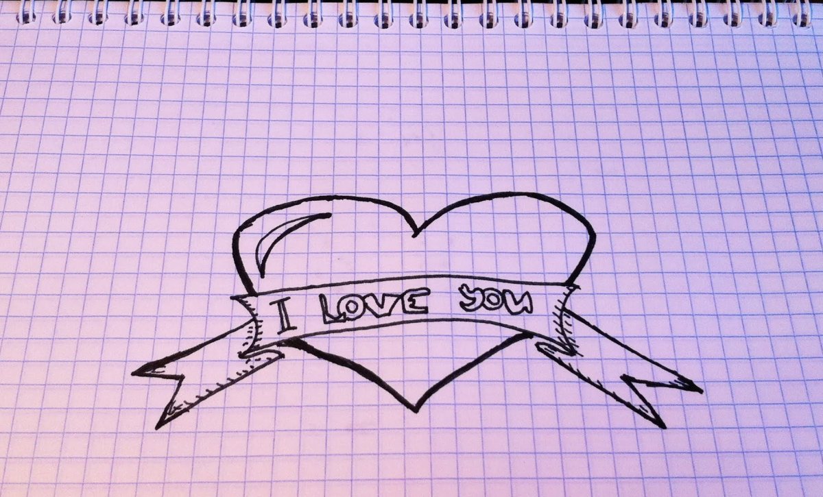 Рисунки для срисовки лёгкие