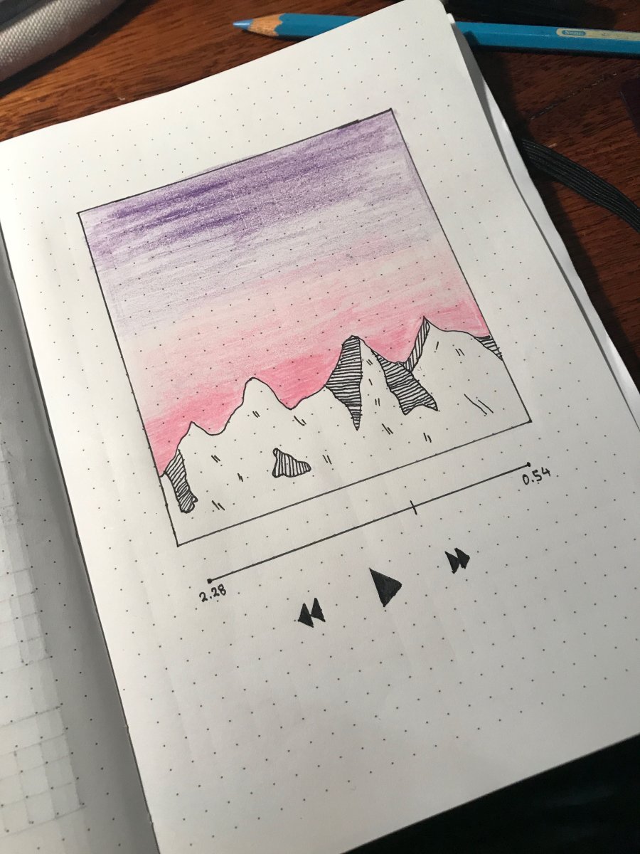 Простые мини рисунки