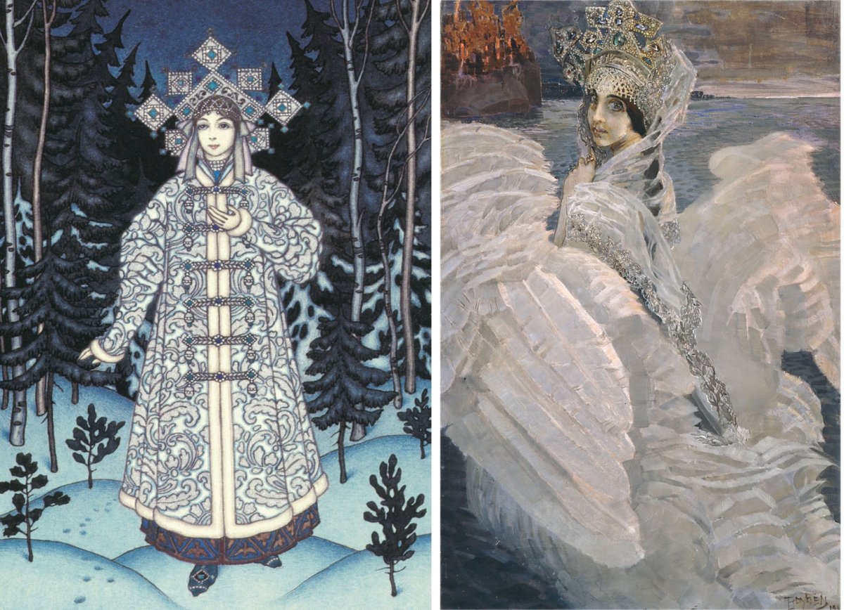 Снегурочка в живописи Рерих