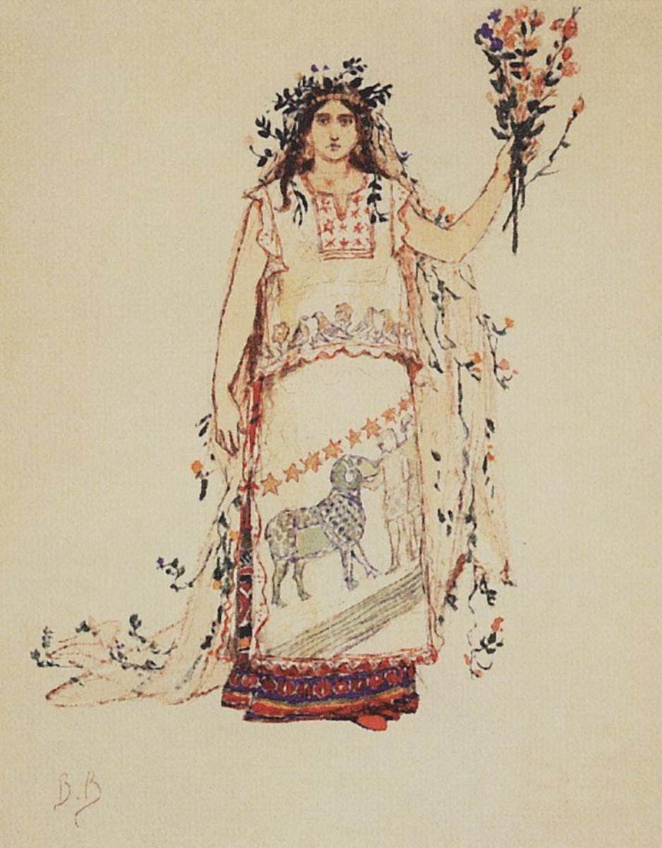 Сказка Снегурочка рисунок карандашом