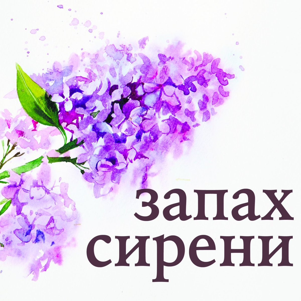 Рисунок к романсу сирень