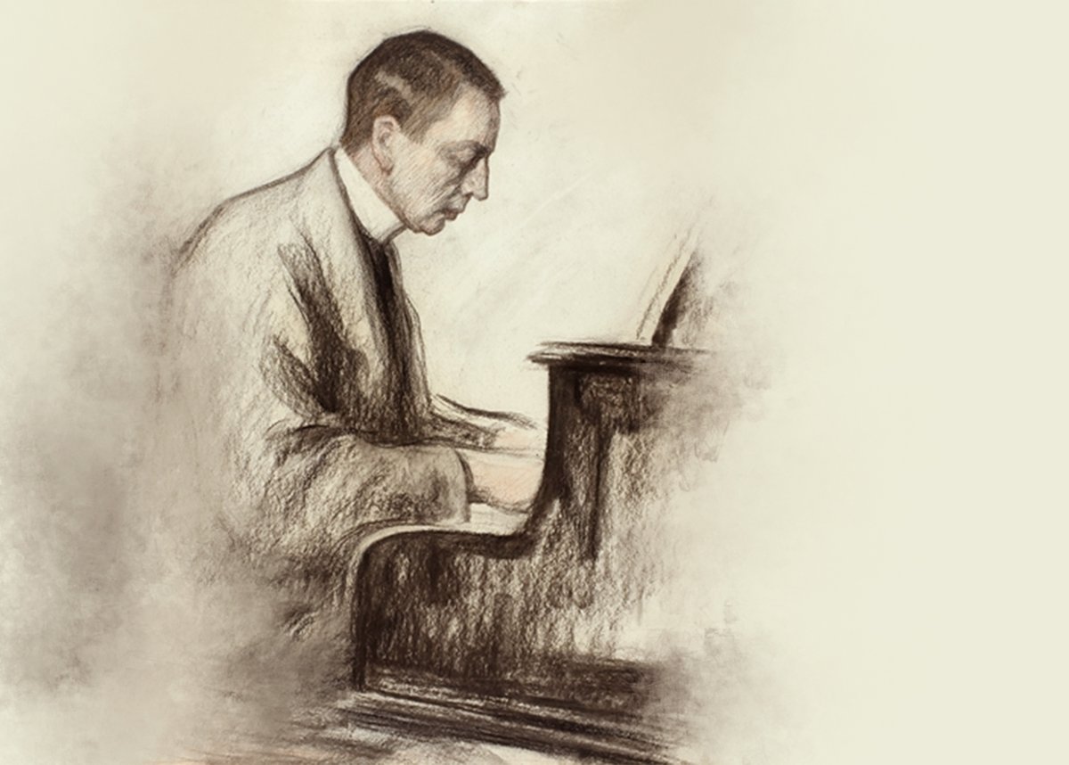 Рисунок к романсу рахманинова сирень