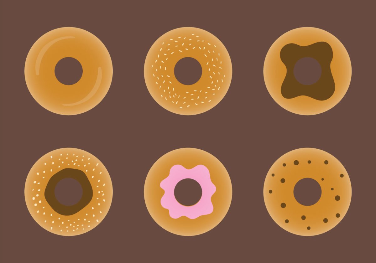 Бублик вектор