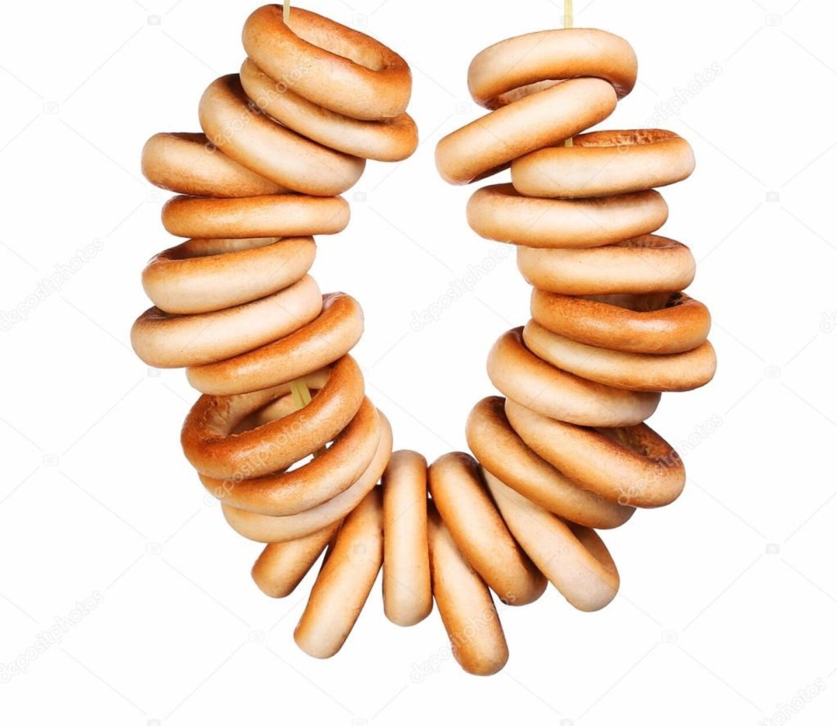 Бублики на веревке