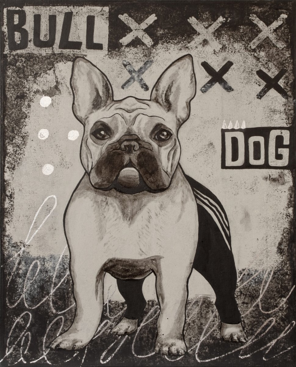 Английский бульдог вектор