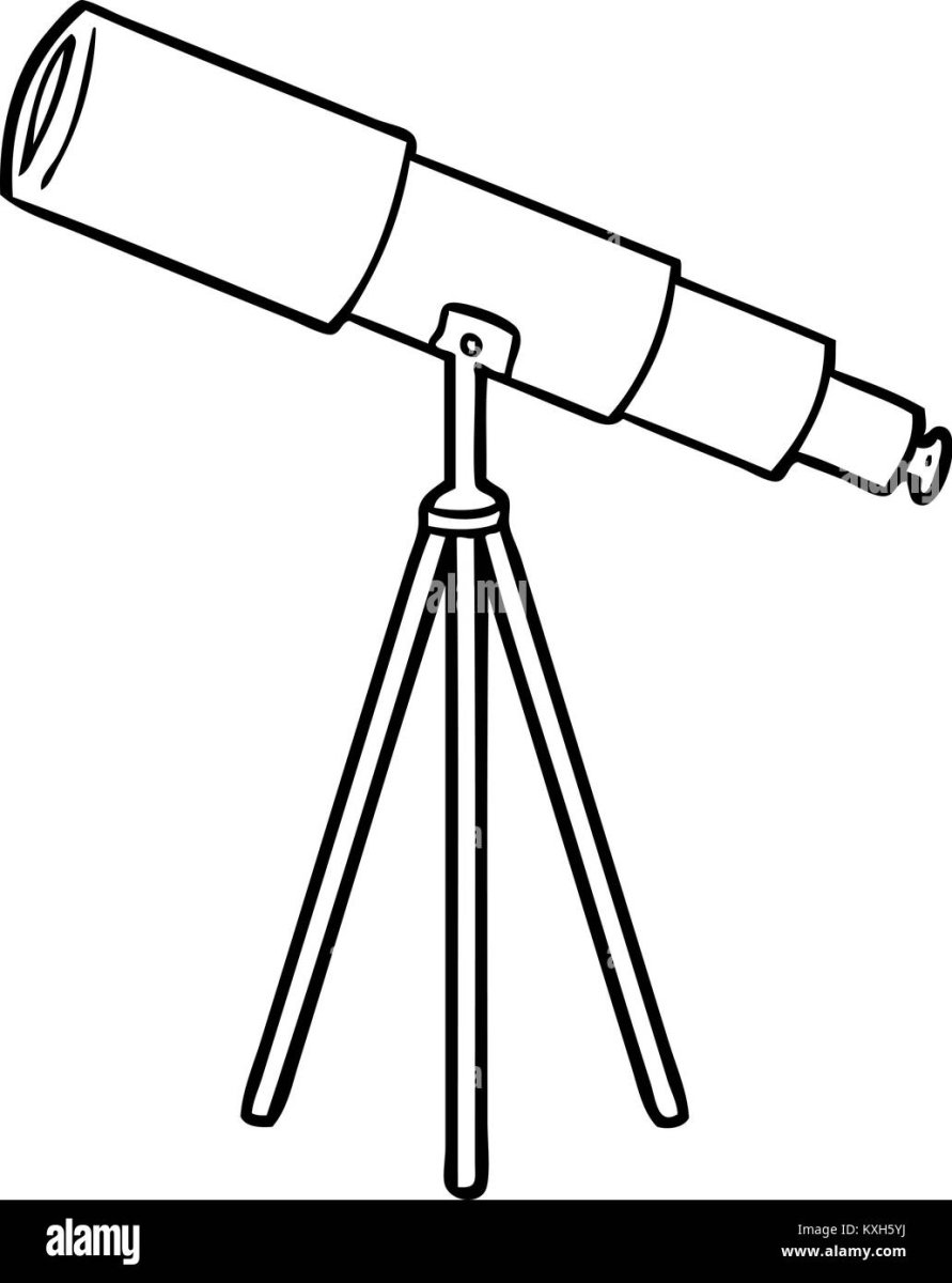 Подзорная труба пиктограмма