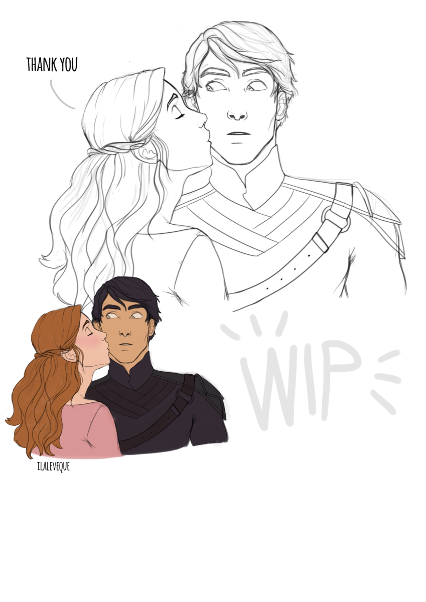 A Court of Thorns and Roses раскраска