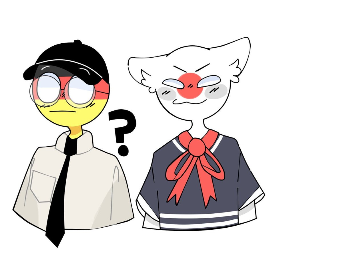 Кантрихуманс Германия и Япония