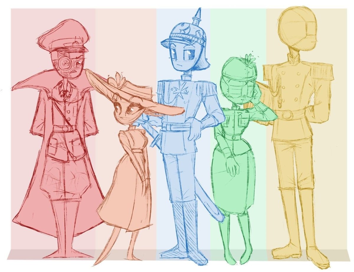 Манекены Кантри хуманс