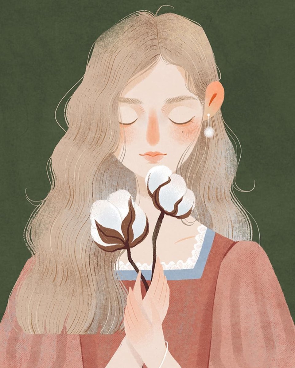 Эстетичная девочка арт