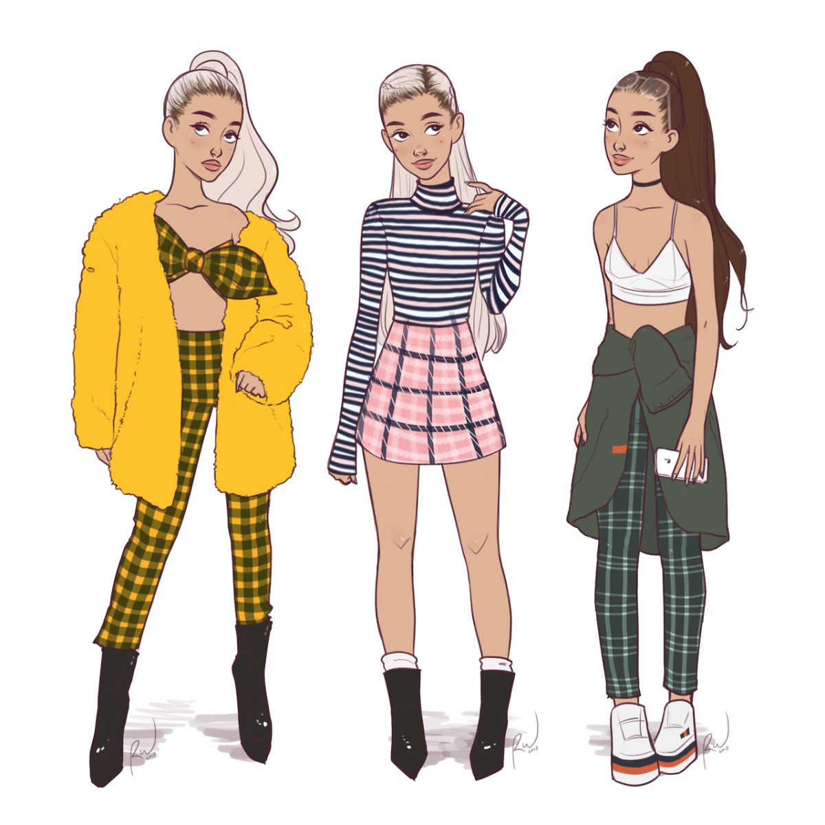 Нарисовать стиль одежды