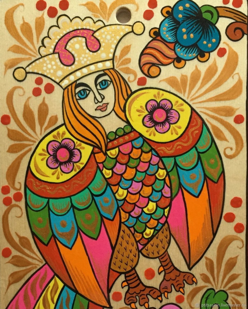 Птица Гамаюн в славянской мифологии