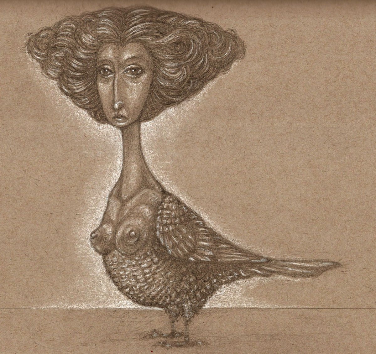 Сирин алконост Гамаюн вектор