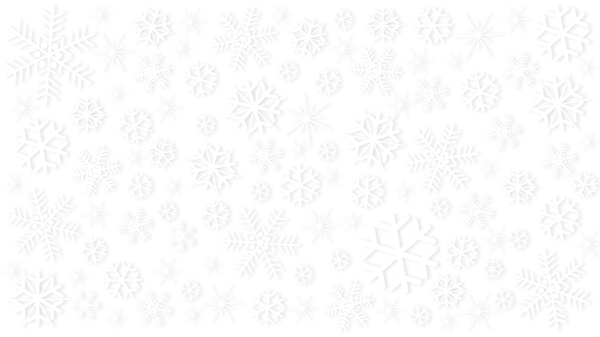Снежинки на белом фоне
