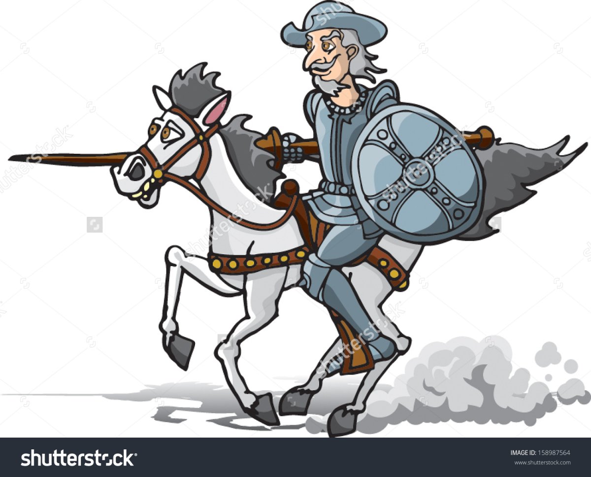 Дон Кихот рисунок