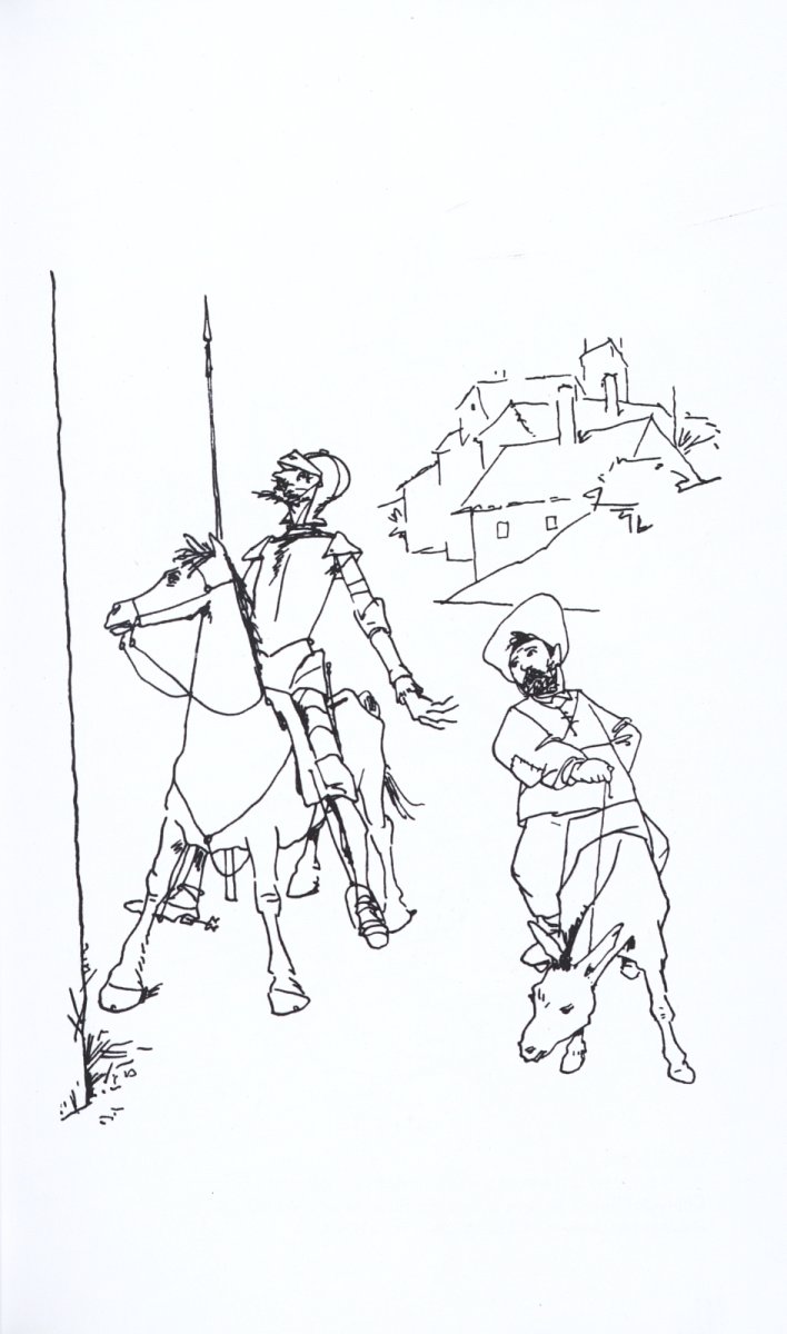 Дон Кихот и мельницы