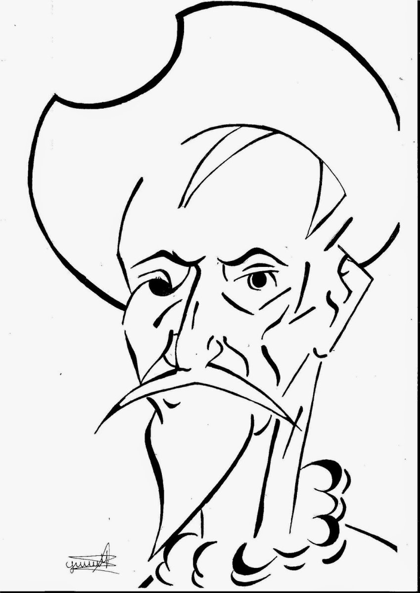 Нарисовать Дон Кихота