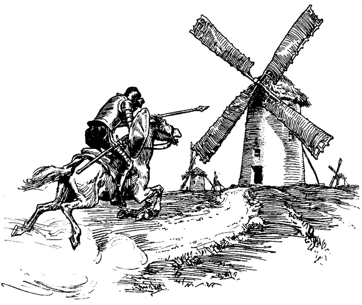 Дон койот и Санчо Панса