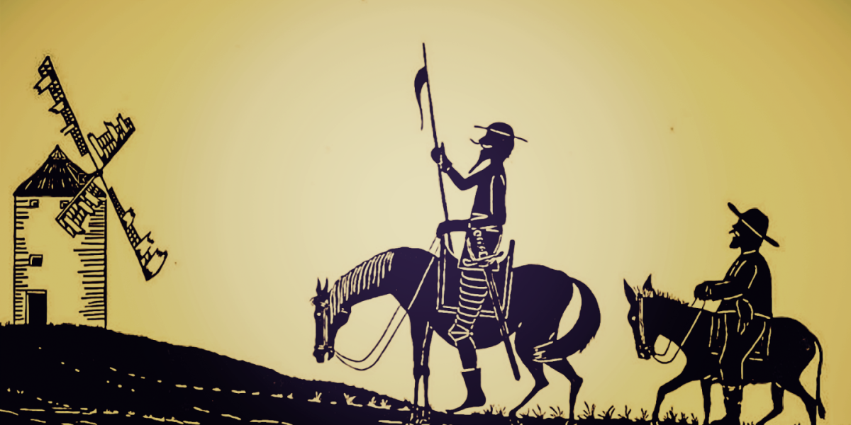 Дон Кихот рисунок