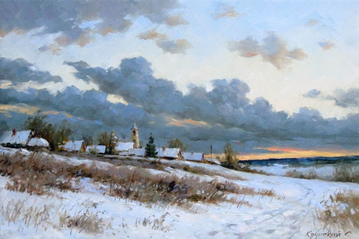 Живопись маслом Крупский Сергей