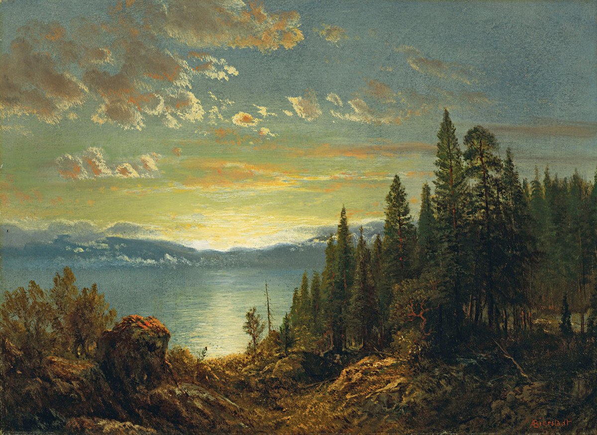 (Bierstadt Albert) 1830-1902
