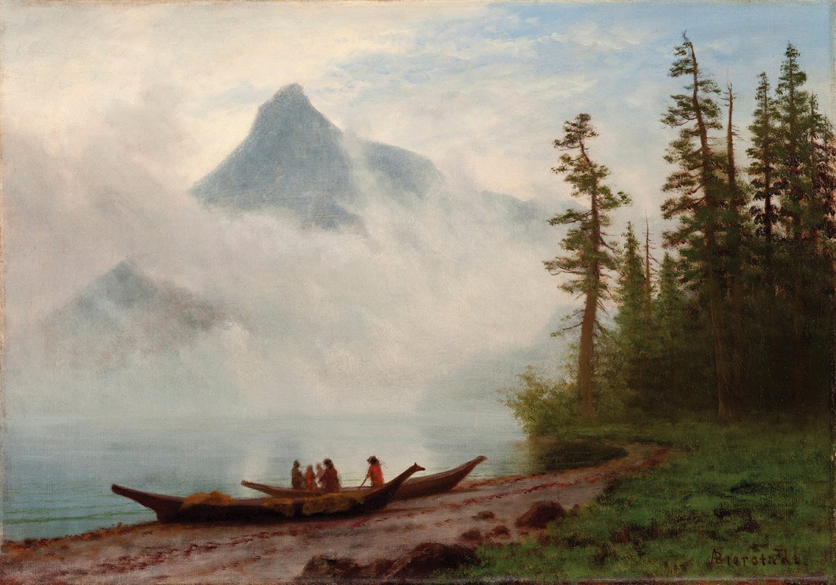 Albert Bierstadt картины Аляска
