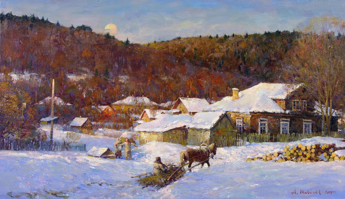 Современная живопись. Александр Шевелев.