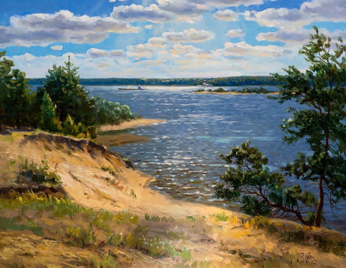 Лукиянов в.а. "Волжские дали"