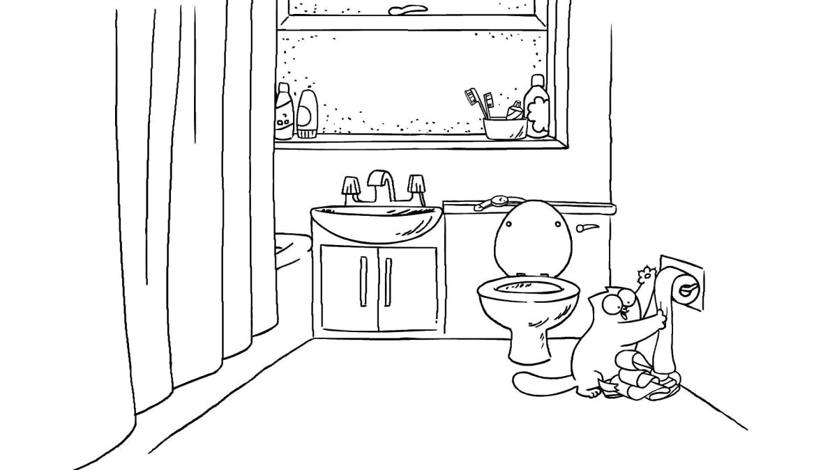 Раскраска квартиру распечатка