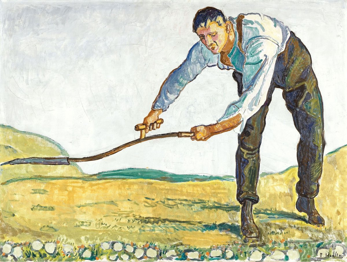 Фердинанд Ходлер. Косарь