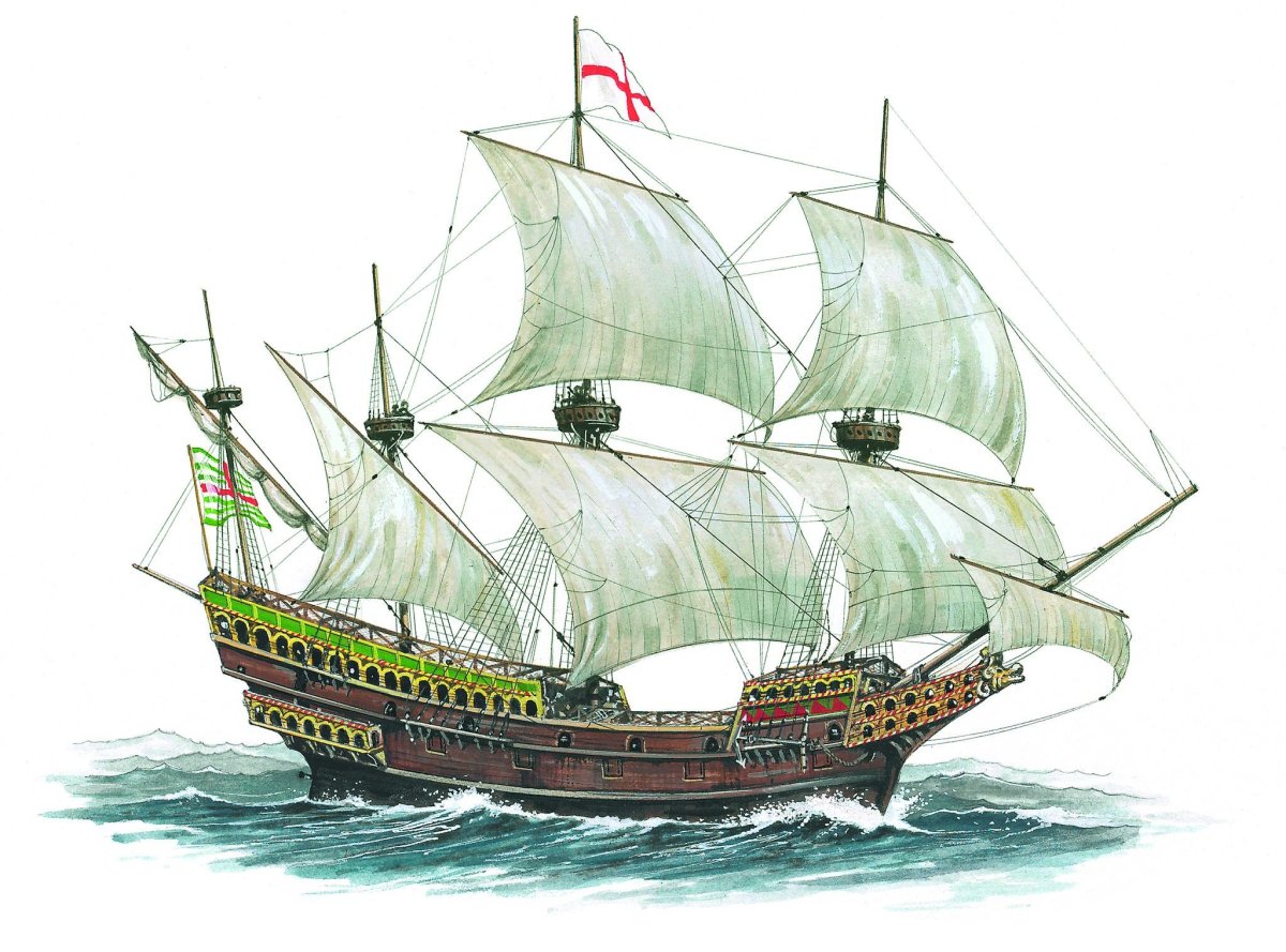 Испанский Галеон каракка
