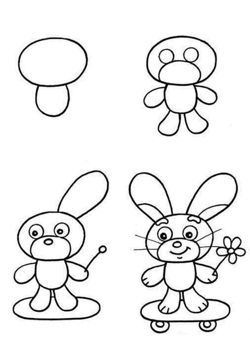 Поэтапное рисование